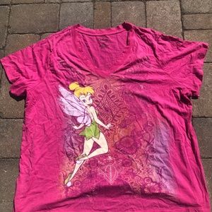 Large tinkerbell Disney shirt